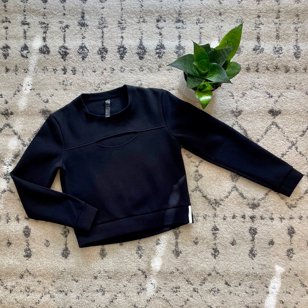 Adidas Key Hole Pull Over Hoodie - Size XS